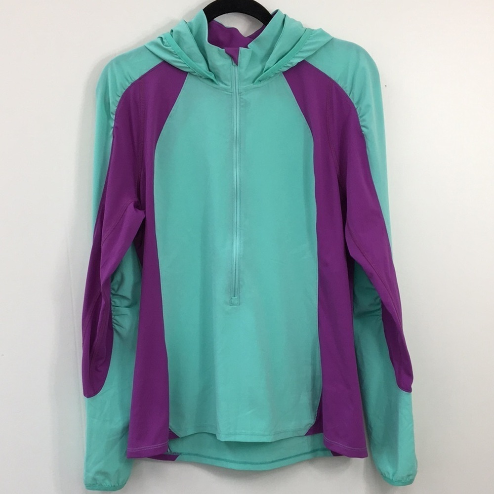Merrell Select Wick Hooded Active Running Jacket Size L GREAT Condition
